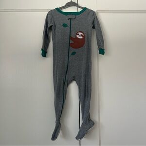 Carter's 1-Piece Cotton Sloth Footie Pajama Sleep & Play Onsie Size 18 Months